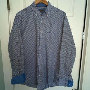 Clubhouse brand Men's Blue Dress Shirt